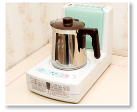 加湿機能付ティーサーバー